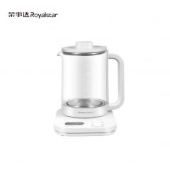 荣事达（Royalstar） 养生壶烧水壶煮茶壶1.8L电热水壶开水壶茶壶煮水壶花茶壶恒温壶多功能玻璃电水壶白色YSH8088