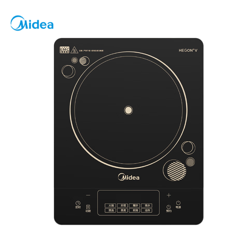美的（Midea） MC-DZ03SZ 电磁炉 2200W大功率电磁灶火锅炉爆炒电磁炉智能定时
