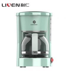 利仁（Liven） LPKF-8咖啡机家用/办公室滴漏式意式MINI咖啡壶 奶泡现磨咖啡豆机 意式咖啡机