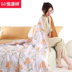 恒源祥 HYX185BZ-DZ花朵朵柔软夏凉被200*230cm礼盒装（集采50起批）