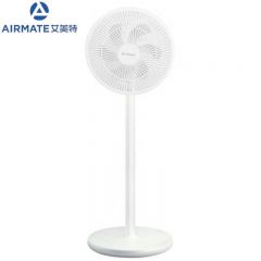 艾美特（AIRMATE） LPF07风扇 白色落地扇多段调节自动摆头拆卸方便