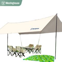 西屋（Westinghouse） MN20C户外豪享套装Max户外写生露营套装天幕+中号蛋卷桌+月亮椅*4+野餐垫