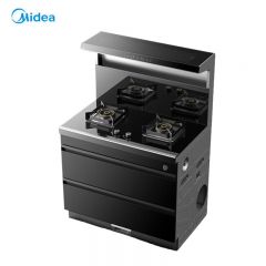 美的（Midea） JJZT-LS1D烟灶消天然气顶侧双吸暖盘烟灶消家用大吸力