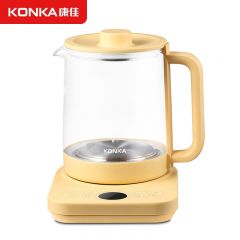 康佳（KONKA） 养生壶1.5L大容量烧水壶 煮茶器智能预约煮茶壶 花茶壶 玻璃保温开水电热水壶 KYSH-1501-M