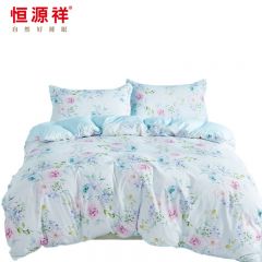 恒源祥 HYX277TJ浪漫满屋A类抗菌磨毛四件套 200x230cm