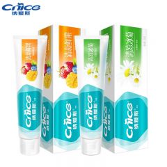 纳爱斯（CNICE）清新鲜果牙膏120g+纳爱斯 清凉冰菊牙膏120g