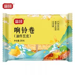 富昌 黄豆制品南北干货 响铃卷响之卷 响铃卷120g