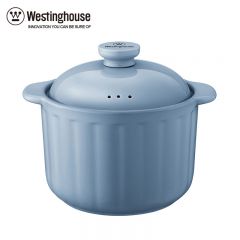 西屋（Westinghouse） 不易开裂无涂层家用6L大容量陶瓷锅WTTG60A