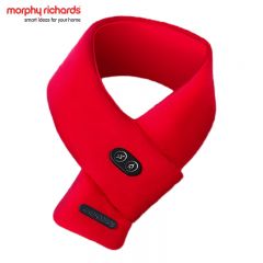 摩飞（Morphyrichards） 发热围巾冬季保暖加热充电智能发热围脖暖颈带护肩仪百搭男女 MF300 中国红