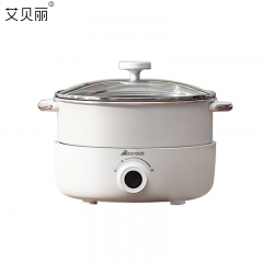 艾贝丽（ Abereve） ABL-JG36A分体式多功能电火锅 简约造型 多功能烹饪 两档功率 3.6L容量