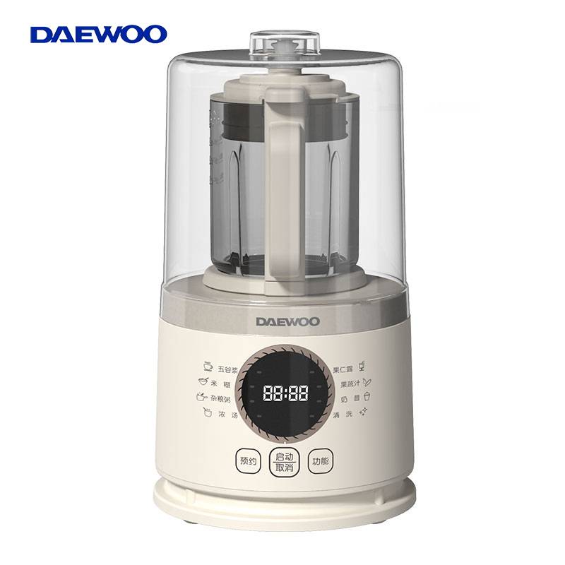 大宇（DAEWOO） DYPB-0520豆浆奶昔破壁机智能多功能家用预约辅食料理隔音罩轻音破壁机