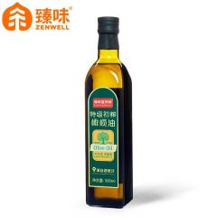 臻味 食用油 营养师500ML橄榄油 瓶
