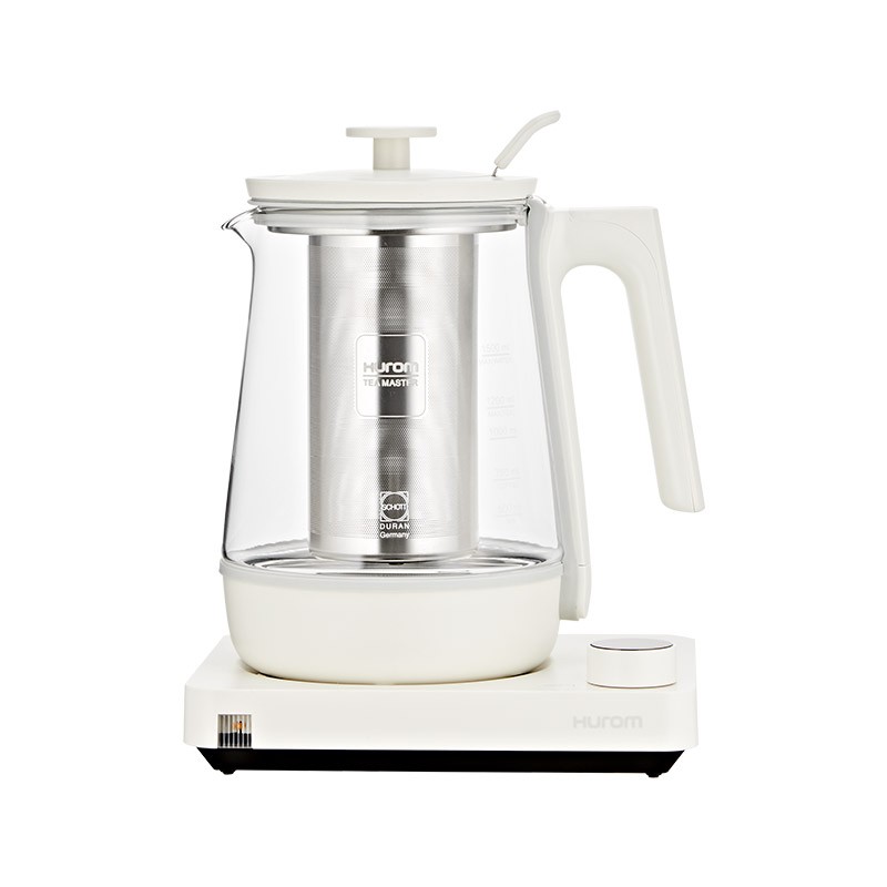 惠人（HUROM） 新款养生壶煮茶器多功能煮茶壶办公室小玻璃壶家用蒸煮一体 白色TM-HB1IWH