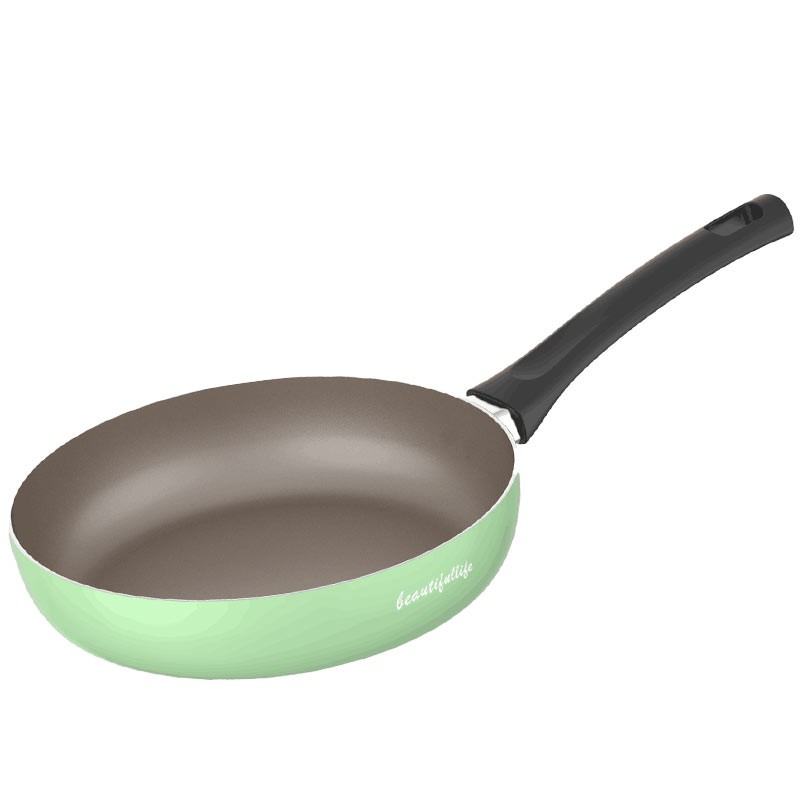 爱仕达（ASD） 爱仕达煎锅麦饭石色不粘煎蛋锅牛排锅轻油少烟平底锅 明火适用 JL24G2TG-BG 24cm