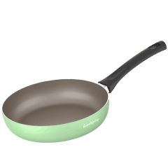 爱仕达（ASD） 爱仕达煎锅麦饭石色不粘煎蛋锅牛排锅轻油少烟平底锅 明火适用 JL24G2TG-BG 24cm
