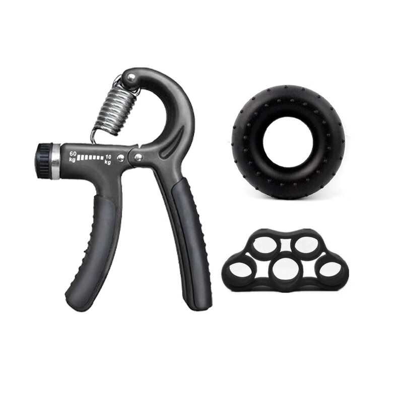 SBR 斯巴睿运动品握力器3件SR-326黑色