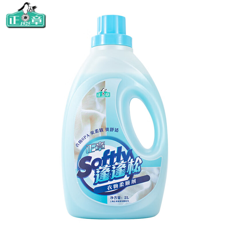 正章  蓬蓬松衣物柔顺剂 2L*1瓶装