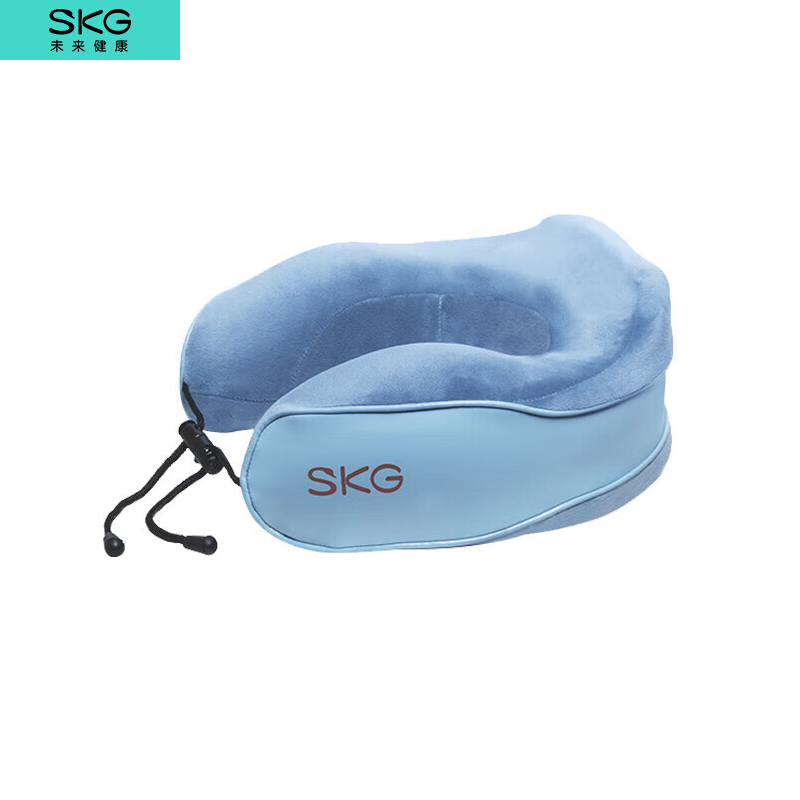 SKG BP3颈椎热敷枕护颈仪加热睡眠枕头环颈U型枕家用便携办公室午睡