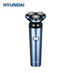 HYUNDAI 电动剃须刀男士刮胡刀充电便携式三刀头轻便胡须刀 YS808