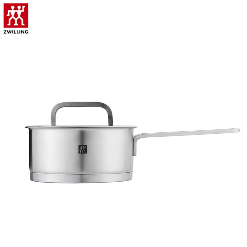 双立人（ZWILLING） ZW-C125无涂层Moment单柄炖锅汤锅16cm