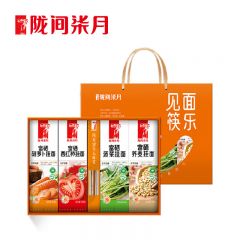 陇间柒月 见面筷乐1200g 湖北恩施富硒果蔬挂面汤面拌面捞面条拉面速食面条方便面条低脂儿童杂粮面不添加