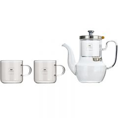 康宁（Corelle Brands） 雅道磁吸式泡茶杯壶三件组WK-CXBH3\/KZ\/JY WORLD KITCHEN杯壶三件组