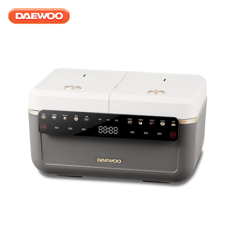 大宇（DAEWOO） 家用智能多功能迷你双胆智能养生电饭煲 DYFB-4020 深空灰 4L