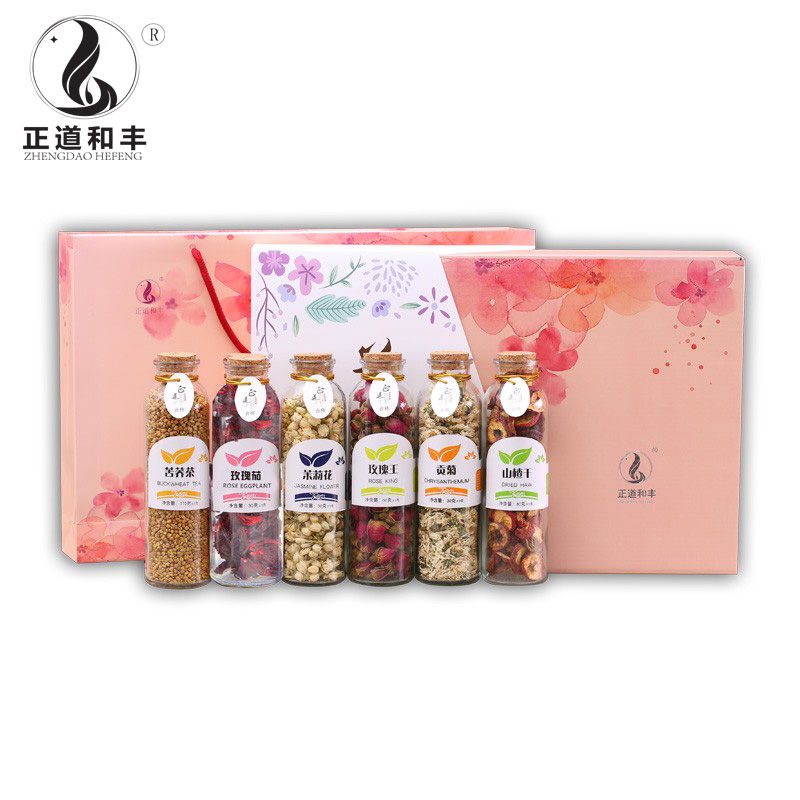正道和丰 繁花盛景（6瓶装花茶）ZDF-010 400g