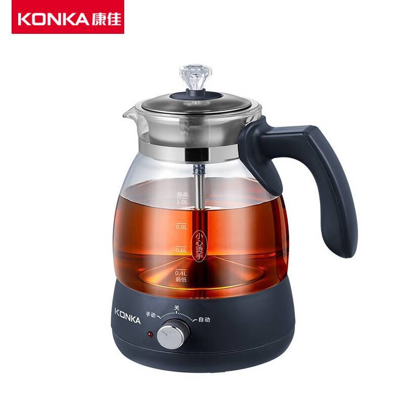 康佳（KONKA） 家用1L养生杯养生壶煮茶器 便携煮茶壶恒温烧水壶小型花茶壶KGZCP-01E
