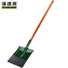 漫德莱 方头铁锹 军绿色 总长约1.48m