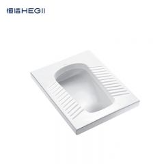 恒洁 HC3032A 导流导压超薄防溅蹲坑蹲便器 侧弯排污后进后排