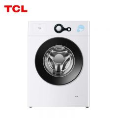 TCL TG-V80BS 芭蕾白 8kg除菌变频洗衣机操作简单便捷 节能低音 芭蕾白