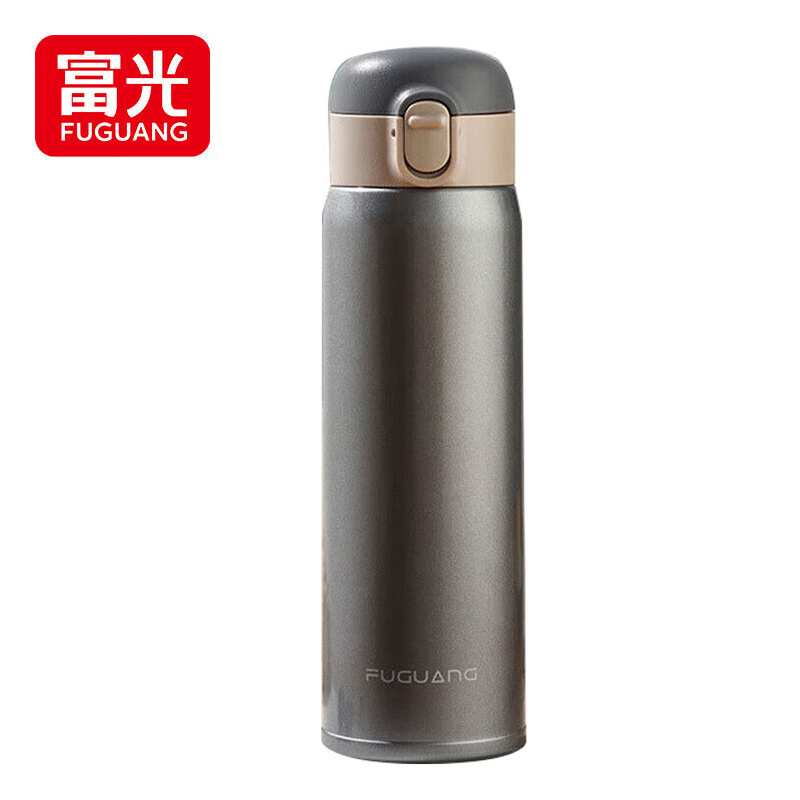 富光（FUGUANG） FGZ2111-500宇动弹盖杯办公商务杯子真空保温杯银河灰