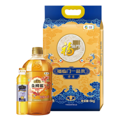 福临门 米油组合 1.6L+5kg