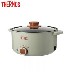 膳魔师（THERMOS） EHA-4338A 电火锅 奶绿色无能效等级旋钮式3L
