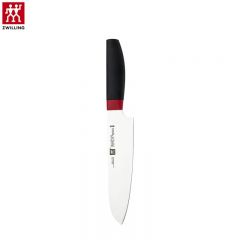 双立人（ZWILLING） 水果刀削皮刀不锈钢菠萝刀切瓜刀厨房小刀具蔬果刀 Now S多用刀ZW-K312红黑色