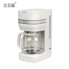 艾贝丽（Abereve） 滴漏咖啡机ABL-KF497D 珍珠白1.5L容量 一键操作