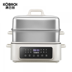康巴赫（KBH）  多功能电蒸锅 KBH-DDZ1102 火锅容量5L 蒸笼容量12L