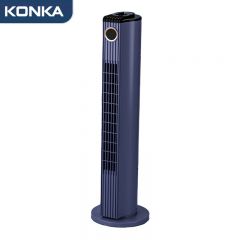 康佳（KONKA） KTAS-2170-P塔扇家用立式风扇大风力落地扇机械版 蓝色