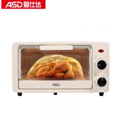 爱仕达（ASD） AO-F10J901家用大容量10L电烤箱上下独立控温蒸烤一体可拆渣盘钢化玻璃门