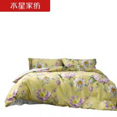 水星家纺 长绒棉抗菌四件套200*230cm宇希