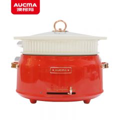 澳柯玛（AUCMA） 多功能电火锅5L（带蒸锅）AHG-50HY3几样多功能电煮锅电火锅