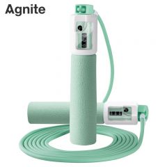 安格耐特（Agnite） 得力跳绳儿童计数跳绳PVC 浅绿色F4103