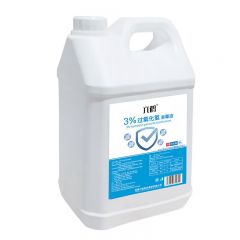 六鹤 3%过氧化氢5L物体表面空气消毒消杀液大桶
