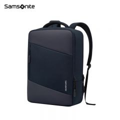 新秀丽（Samsonite） BT6*11001双肩电脑包商务通勤电脑包15.6英寸男士背包大容量书包出差旅行包蓝色