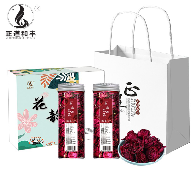 正道和丰 繁花盛景（冻干墨红玫瑰）ZDF-021 40g