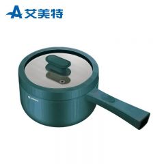 艾美特（AIRMATE） CR1509A网红蒸笼电火锅绿色多功能料理锅 电煮锅