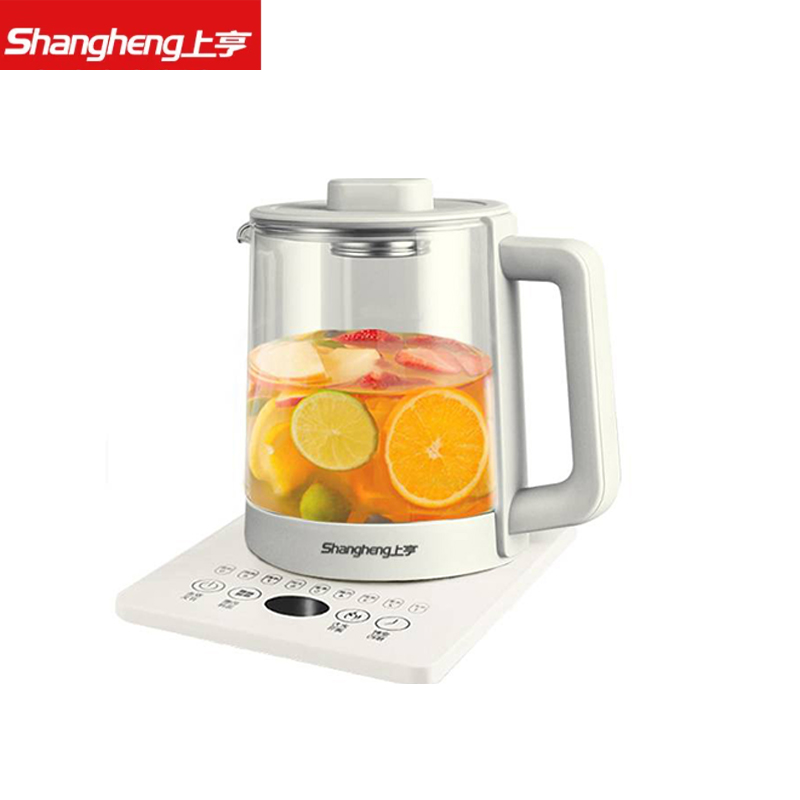 上亨(shangheng)  养生壶煎药壶多功能玻璃煮茶器花茶壶保温电热水壶烧水壶 【不带滤网1.5L】SHZH-CFY05