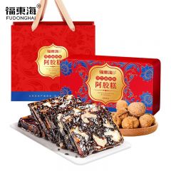 福东海 黑芝麻核桃阿胶糕200g 阿胶黑芝麻核桃送长辈营养品滋养气血礼物阿胶糕