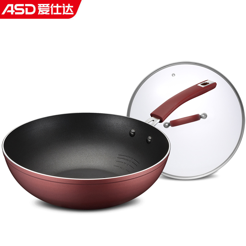 爱仕达（ASD） CL30Y5WJ-C(CMB)不粘炒菜锅多用途锅少油烟30cm